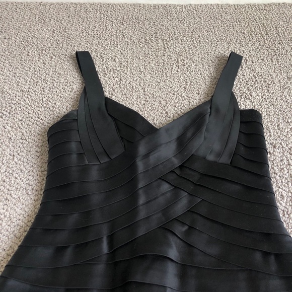 Black Bandage Cocktail Dress - Picture 3 of 5
